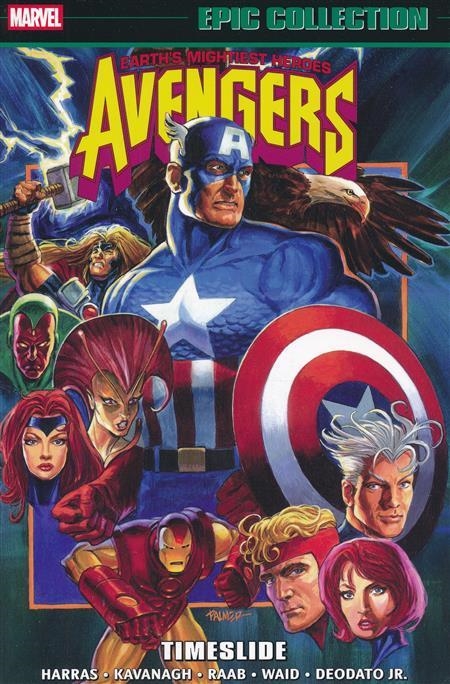 USA EPIC COLLECTION THE AVENGERS # 27 TIMESLIDE TP | 978130296701756000 | BOB HARRAS - TERRY KAVANAGH - BEN RABB - MARK WAID