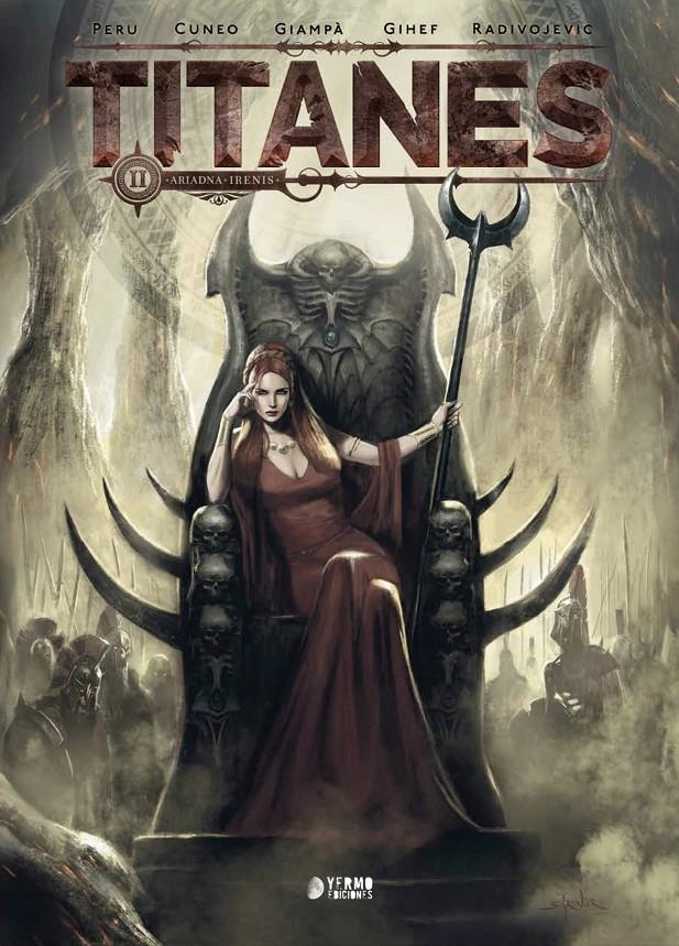 TITANES # 02 ARIADNA / IRENIS | 9791387822248 | GIHEF - ZIVORAD RADIVOJEVIC - OLIVIER PERU - ANDREA CUNEO - UMBERTO GIAMPÀ -  ARIF PRIANTO | Universal Cómics