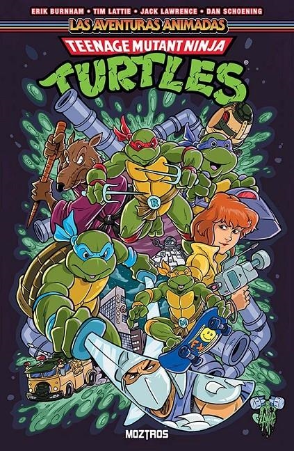 TEENAGE MUTANT NINJA TURTLES, LAS AVENTURAS ANIMADAS # 02 | 9791387953256 | ERIK BURNHAM - TIM LATTIE - JACK LAWRENCE - DAN SCHOENING | Universal Cómics