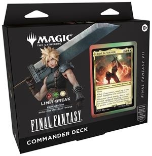 MAGIC THE GATHERING UNIVERSES BEYOND FINAL FANTASY COMMANDER DECK LIMIT BREAK (INGLÉS) | 9999900125214 | Universal Cómics