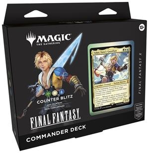 MAGIC THE GATHERING UNIVERSES BEYOND FINAL FANTASY COMMANDER DECK COUNTER BLITZ (INGLÉS) | 9999900125238 | Universal Cómics