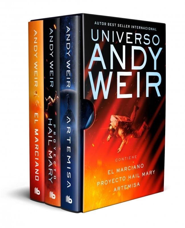 UNIVERSO ANDY WEIR (EDICIÓN ESTUCHE CON: EL MARCIANO | PROYECTO HAIL MARY | ARTE | 9791387652043 | WEIR, ANDY | Universal Cómics