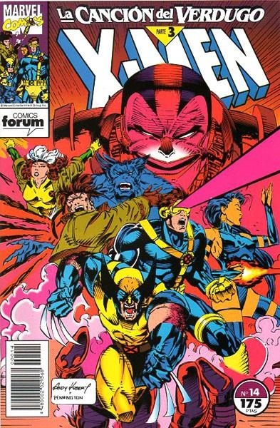X-MEN VOLUMEN I # 14 LA CANCIÓN DEL VERDUGO PARTE 3 | 848000202956800014 | FABIAN NICIEZA - ANDY KUBERT | Universal Cómics
