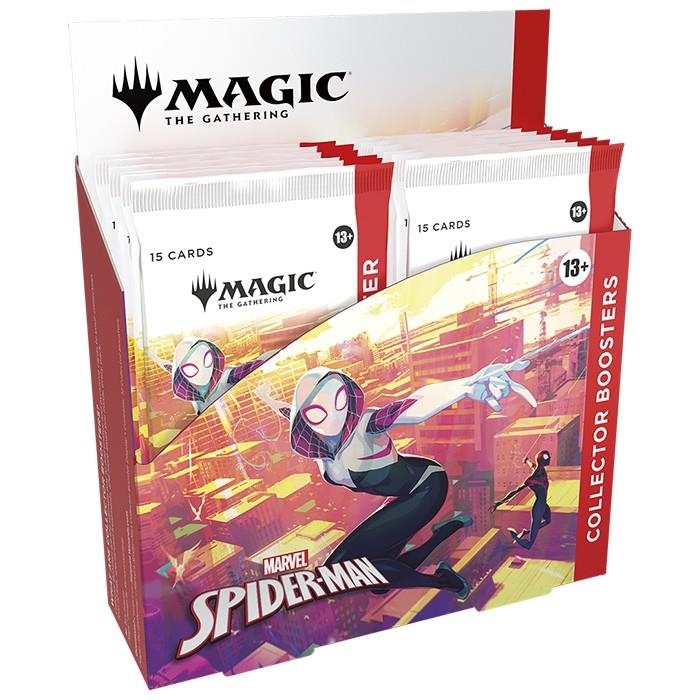 MAGIC: THE GATHERING – MARVEL’S SPIDER-MAN – COLLECTOR BOOSTER BOX | 195166289915 | Universal Cómics