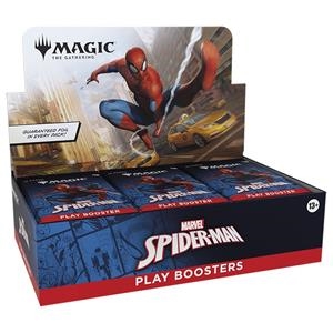 MAGIC: THE GATHERING – MARVEL’S SPIDER-MAN –PLAY BOOSTERS BOX | 195166289779 | Universal Cómics