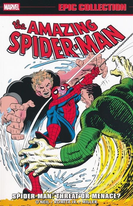 USA EPIC COLLECTION AMAZING SPIDER-MAN # 12 SPIDER-MAN THREAT OR MENACE? TP | 978130296049055499 | DENNIS O´NEIL - JOHN ROMITA JR - FRANK MILLER | Universal Cómics