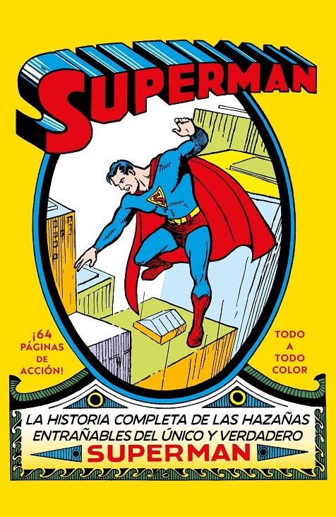 DC EDICIÓN FACSÍMIL SUPERMAN # 01 | 9791370136673 | JERRY SIEGEL - JOE SHUSTER | Universal Cómics
