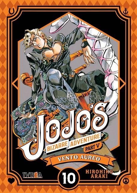 2AMA JOJO'S BIZARRE ADVENTURE PARTE 5 VENTO AUREO # 10 | 9999900126532 | HIROHIKO ARAKI | Universal Cómics