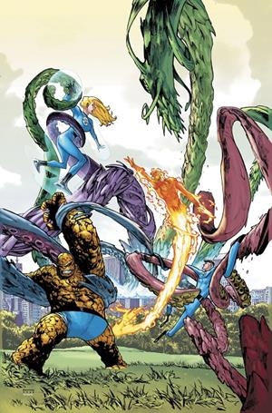 LOS 4 FANTÁSTICOS VOL 7 # 188 LOS 4 FANTÁSTICOS 6 (PORTADA PROVISIONAL) | 977301294300900006 | RYAN NORTH -  HUMBERTO RAMOS | Universal Cómics