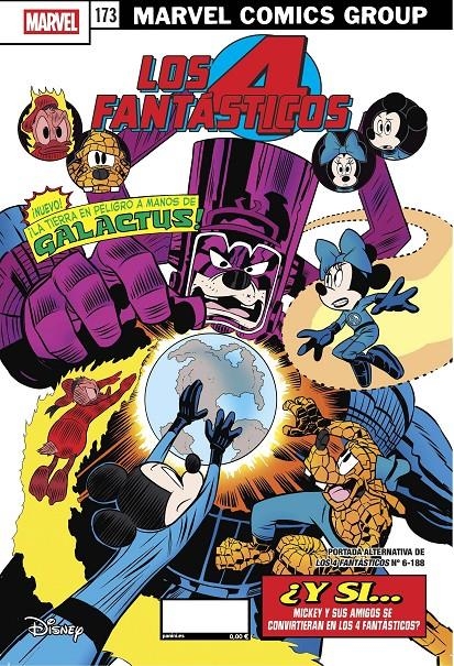 LOS 4 FANTÁSTICOS VOL 7 # 188 LOS 4 FANTÁSTICOS 6 PORTADA ALTERNATIVA DISNEY FANTASTIC FOUR 173 | 9791370136475 | RYAN NORTH -  HUMBERTO RAMOS | Universal Cómics