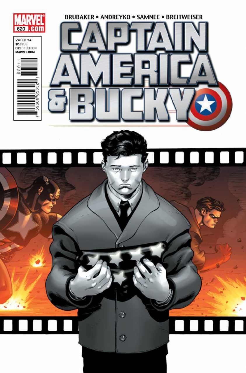 CAPITÁN AMÉRICA MARVEL SAGA RÚSTICA # 14 CAPITÁN AMÉRICA Y BUCKY, LA HISTÓRIA DE BUCKY BARNES (PORTADA PROVISIONAL) | 9791370136529 | ED BRUBAKER - MARC ANDREYKO - CHRIS SAMNEE - ELISABETH BREITWEISER -