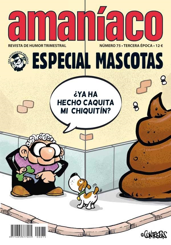 AMANÍACO III ÉPOCA # 75 ESPECIAL MASCOTAS | 977169537700500075 | VARIOS AUTORES | Universal Cómics
