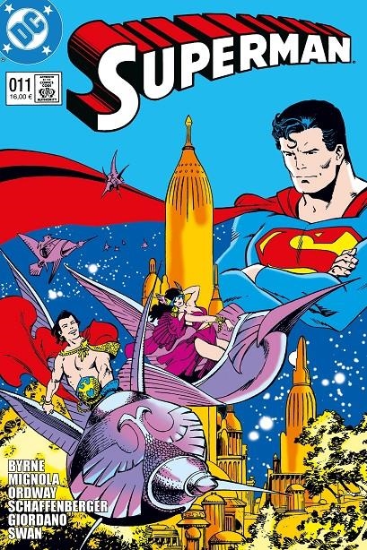 BIBLIOTECA SUPERMAN # 11 | 9791370136260 | JERRY ORDWAY - JOHN BYRNE - ROSS ANDRU - GEORGE PÉREZ - MIKE MIGNOLA | Universal Cómics