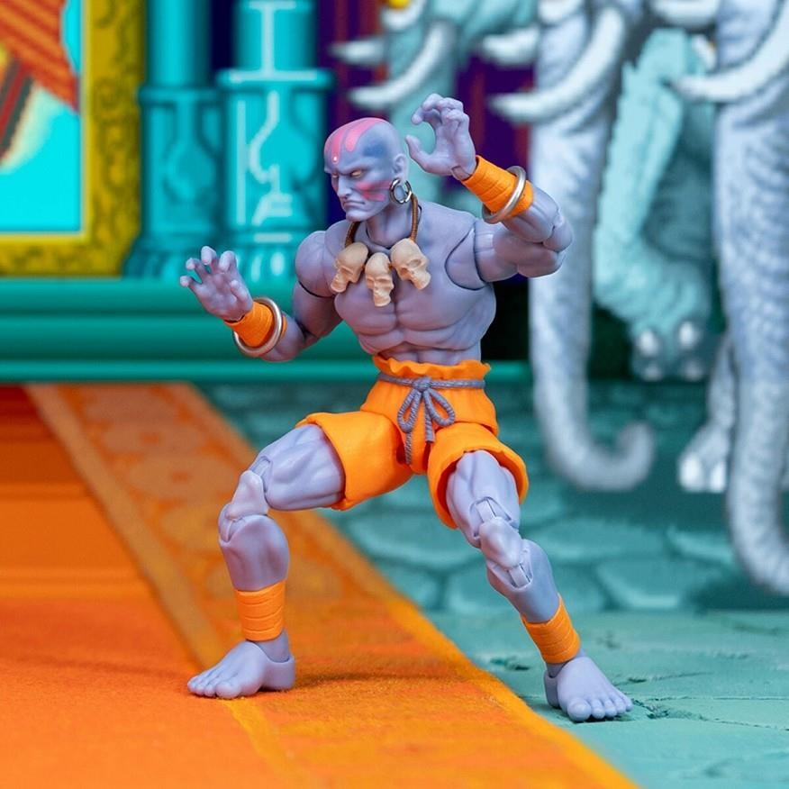 DHALSIM (PLAYER 2) SCALE ACTION FIGURA DELUXE 16,5 CM ULTRA STREET FIGHTER II: THE FINAL CHALLENGERS NEXT LEVEL | 4006333104053