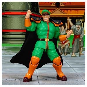 M. BISON (PLAYER 2) SCALE ACTION FIGURA DELUXE 16,5 CM ULTRA STREET FIGHTER II: THE FINAL CHALLENGERS NEXT LEVEL | 4006333104046