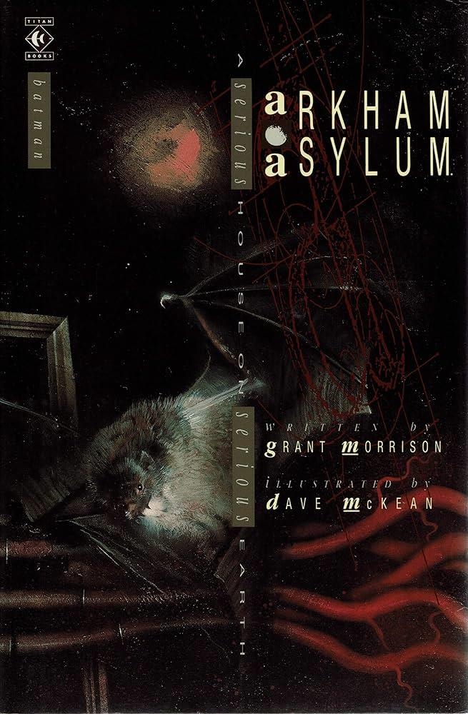 USA BATMAN ARKHAM ASYLUM 1ST BRITISH PRINTNG (NOV 1989) | 978185286256501495 | GRANT MORRISON - DAVE McKEAN | Universal Cómics
