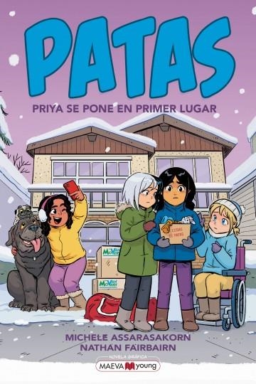 PATAS # 03 PRIYA SE PONE EN PRIMER LUGAR | 9791387664459 | NATHAN FAIRBAIRN - MICHELE ASSARASAKORN | Universal Cómics