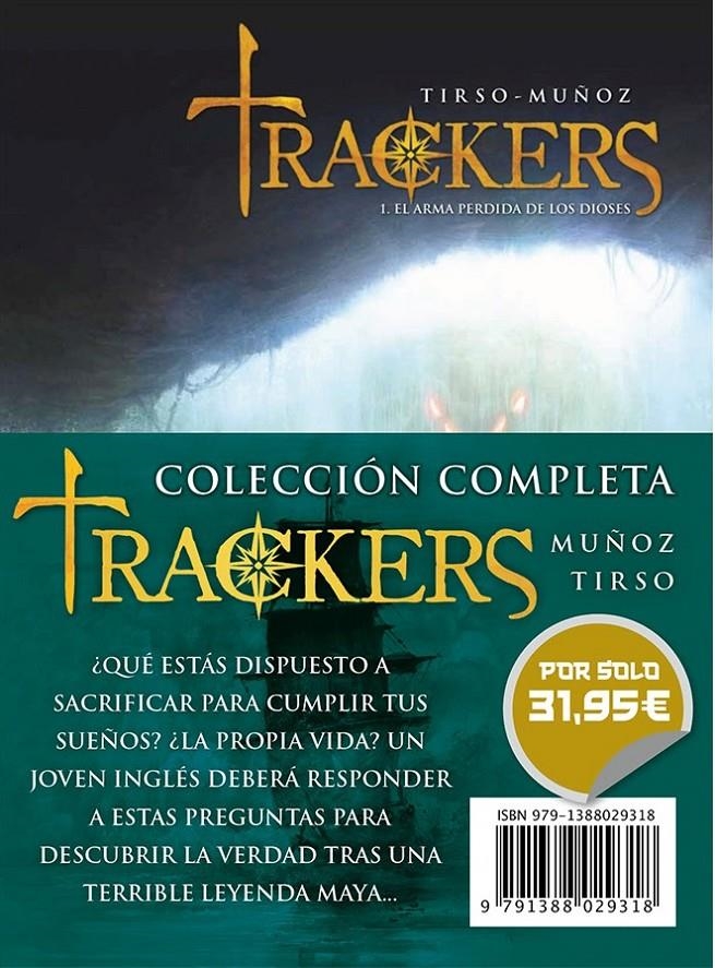 COLECCIÓN COMPLETA TRACKERS | 9791388029318 | TIRSO CONS - DAVID MUÑOZ | Universal Cómics