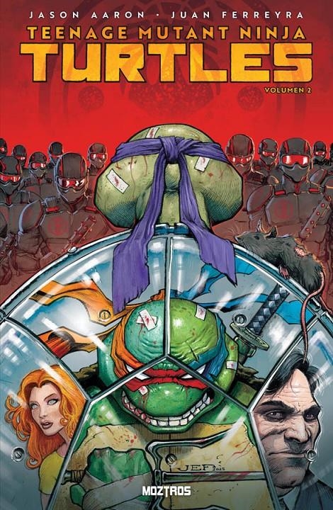 TEENAGE MUTANT NINJA TURTLES # 02 NUEVA YORK VS. LAS TORTUGAS NINJA | 9791387953355 | JASON AARON - JUAN FERREYRA | Universal Cómics