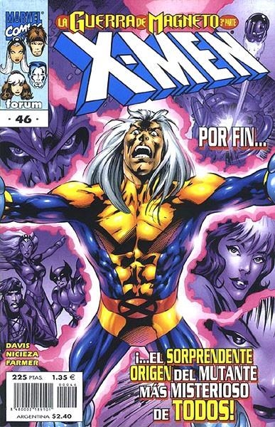 X-MEN VOLUMEN II # 046 LA GUERRA DE MAGNETO 3 | 848000218910100046 | FABIAN NICIEZA - ALAN DAVIS | Universal Cómics