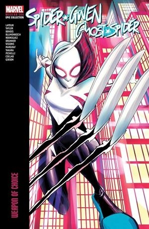 USA EPIC COLLECTION SPIDER-GWEN MODERN ERA # 02 WEAPON OF CHOICE TP | 978130295635654499 | JASON LATOUR - ROBBI RODRIGUEZ - BRIAN MICHAEL BENDIS - SARA PICHELLI | Universal Cómics