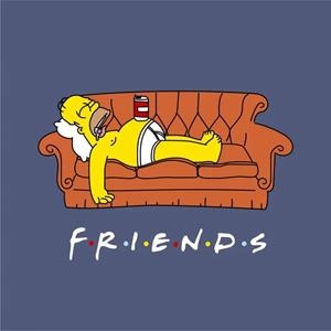 CAMISETA FRIENDS TALLA S | 9999900128543