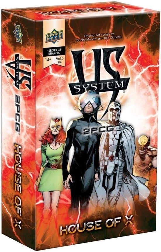 VS SYSTEM HOUSE OF X CARD GAME | 053334988049 | Universal Cómics