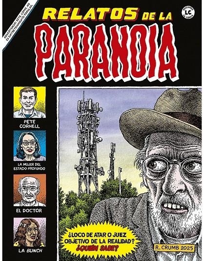 RELATOS DE LA PARANOIA | 9788410264564 | ROBERT CRUMB | Universal Cómics