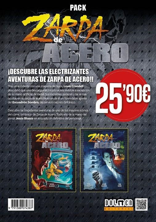 PACK ZARPA DE ACERO | 9791388074387 | KEN BULMER - JESÚS BLASCO | Universal Cómics