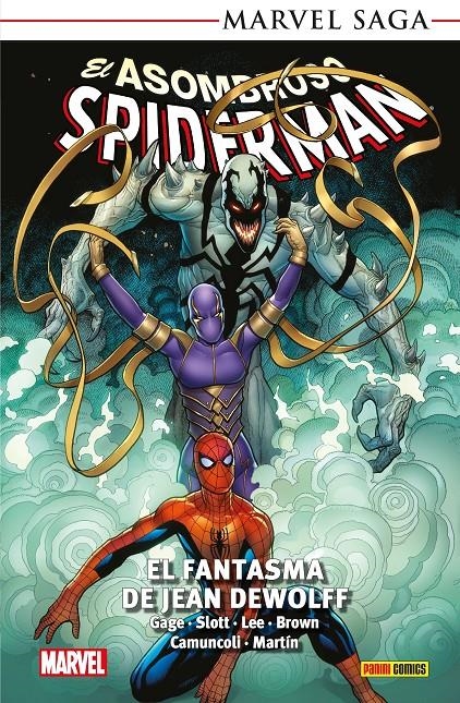 EL ASOMBROSO SPIDERMAN MARVEL SAGA RÚSTICA # 33 EL FANTASMA DE JEAN DEWOLF | 9791370137250 | MARCOS MARTIN - STAN LEE -REILLY BROWN - CHRISTOS CAGE - GIUSEPPE CAMMUNCOLI -DAN SLO | Universal Cómics