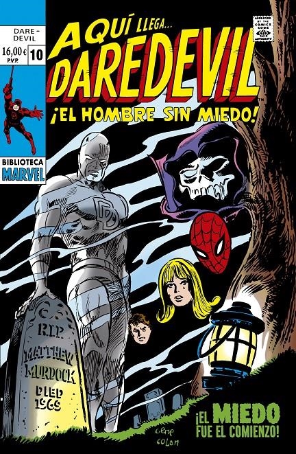 BIBLIOTECA MARVEL DAREDEVIL # 10 | 9791370136925 | ROY THOMAS - STAN LEE -  BARRY WINDSOR SMITH -  GENE COLAN | Universal Cómics