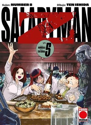 SALARYMAN Z # 05 (PORTADA PROVISIONAL) | 9791370137366 | NUMBER 8 - TEN ISHIDA | Universal Cómics