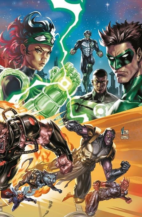 ALL IN GREEN LANTERN # 05 (PORTADA PROVISIONAL) | 977308133300800005 | JEREMY ADAMS - XERMANICO - MORGAN HAMPTON -  V. KEN MARION - FERNANDO PASARIN | Universal Cómics