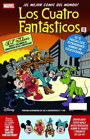 LOS 4 FANTÁSTICOS VOL 7 # 189 LOS 4 FANTÁSTICOS 07 PORTADA ALTERNATIVA DISNEY | 9791370137212 | RYAN NORTH -  HUMBERTO RAMOS | Universal Cómics