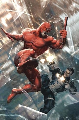 DAREDEVIL # 73 DAREDEVIL 26 DAREDEVIL Y CASTIGADOR, GATILLO DEL DIABLO (PORTADA PROVISIONAL) | 977293854800800026 | JIMMY PALMIOTTI - TOMMASO BIANCHI - MARIO SANTORO - GABRIEL GUZMÁN | Universal Cómics
