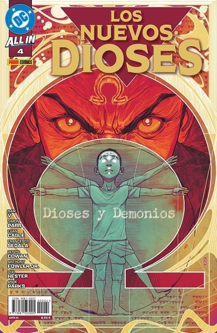 ALL IN LOS NUEVOS DIOSES # 04 | 977308150300500004 | PYE PARR -  EVAN CAGLE -  PHIL HESTER -  DENYS COWAN -  RAM V | Universal Cómics