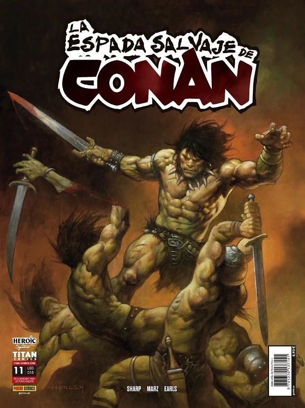 LA ESPADA SALVAJE DE CONAN VOL 2 # 11 | 9791370137151 | DANNY EARLS - RON MARZ - LIAM SHARP | Universal Cómics