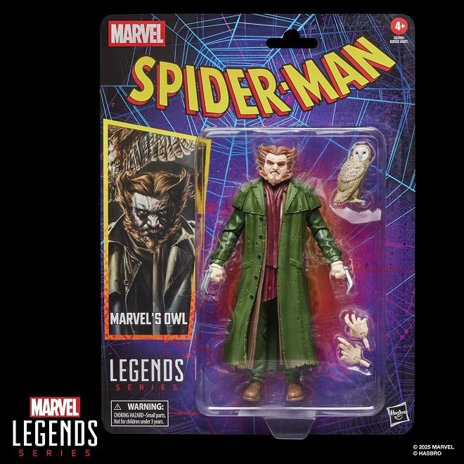 THE OWL FIGURA 15 CM SPIDER-MAN MARVEL LEGENDS SERIES | 5010996355904 | Universal Cómics