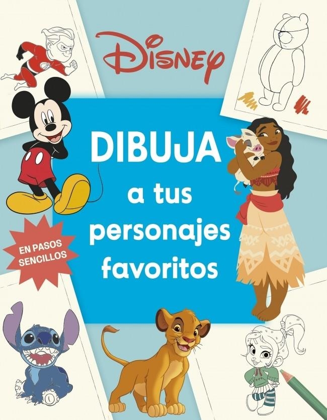 DISNEY DIBUJA A TUS PERSONAJES FAVORITOS | 9780241804445 | DK | Universal Cómics