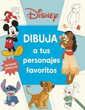 DISNEY DIBUJA A TUS PERSONAJES FAVORITOS | 9780241804445 | DK | Universal Cómics