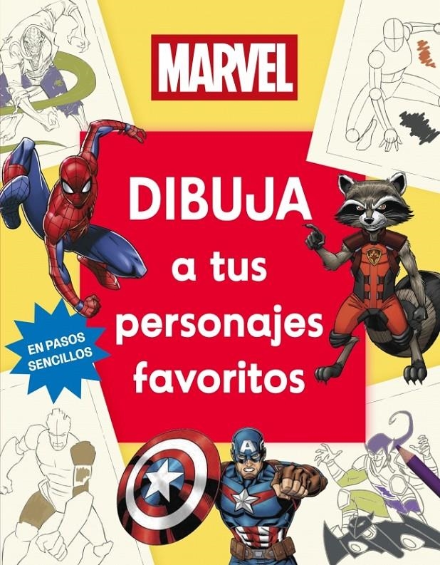 MARVEL DIBUJA A TUS PERSONAJES FAVORITOS | 9780241804452 | DK | Universal Cómics