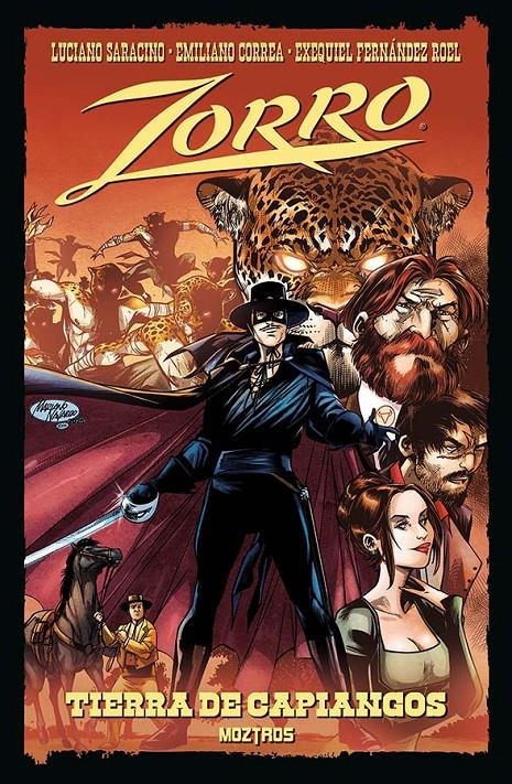 ZORRO, TIERRA DE CAPIANGOS | 9791387953300 | EMILIANO CORREA - LUCIANO SARACINO | Universal Cómics