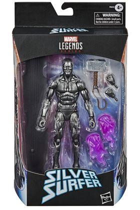 SILVER SURFER OBSIDIAN FALLEN ONE VERSION FIGURA 15 CM MARVEL LEGENDS SERIES RE-RUN | 5010993800858 | Universal Cómics