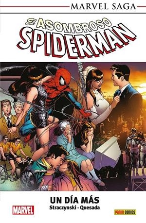 2AMA EL ASOMBROSO SPIDERMAN MARVEL SAGA RÚSTICA # 13 UN DÍA MÁS | 9999900129670 | JOE QUESADA - J. MICHAEL STRACZYNSKI | Universal Cómics