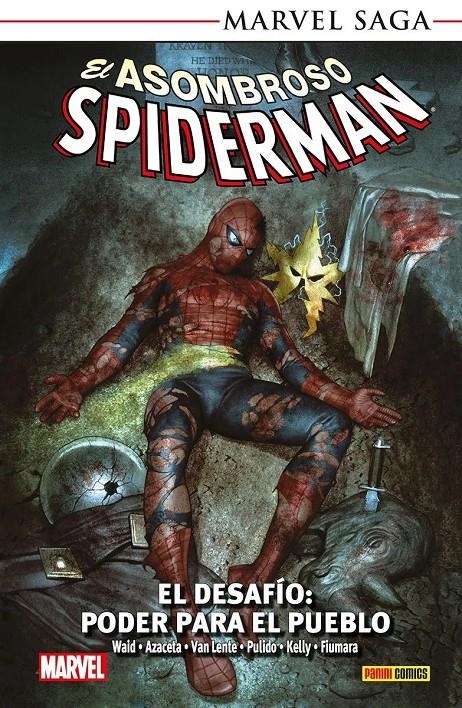 2AMA EL ASOMBROSO SPIDERMAN MARVEL SAGA RÚSTICA # 25 EL DESAFÍO PODER PARA EL PUEBLO | 9999900129731 | PAUL AZACETA - JOE KELLY - MAX FIUMARA - FRED VAN LENTE - JAVIER PULIDO - MARK WAID | Universal Cómics