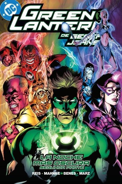 BIBLIOTECA GREEN LANTERN DE GEOFF JOHNS # 12 LA NOCHE MÁS OSCURA SEGUNDA PARTE | 9791370138028 | GEOFF JOHNS - JERRY ORDWAY - IVAN REIS -DOUG MANKHE | Universal Cómics