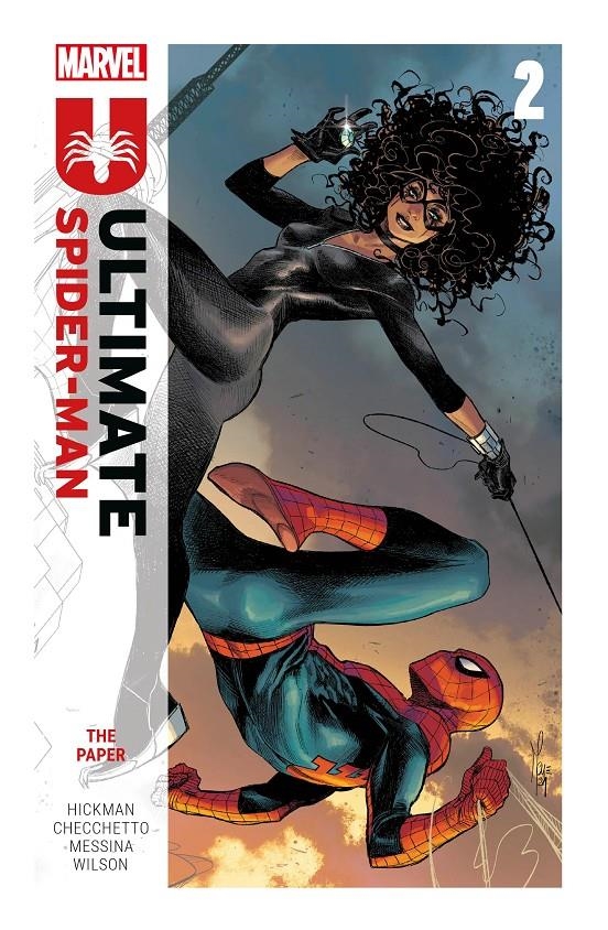 MARVEL PREMIERE ULTIMATE SPIDER-MAN # 02 THE PAPER | 9791370137816 | JONATHAN HICKMAN - MARCO CHECCHETTO - DAVID MESSINA