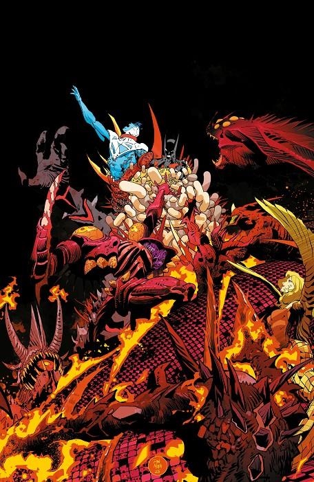 ALL IN JUSTICE LEAGUE UNLIMITED # 15 (PORTADA PROVISIONAL) | 977308132900100015 | DAN MORA - JEREMY ADAMS - MARK WAID - SEAN IZAAKSE | Universal Cómics