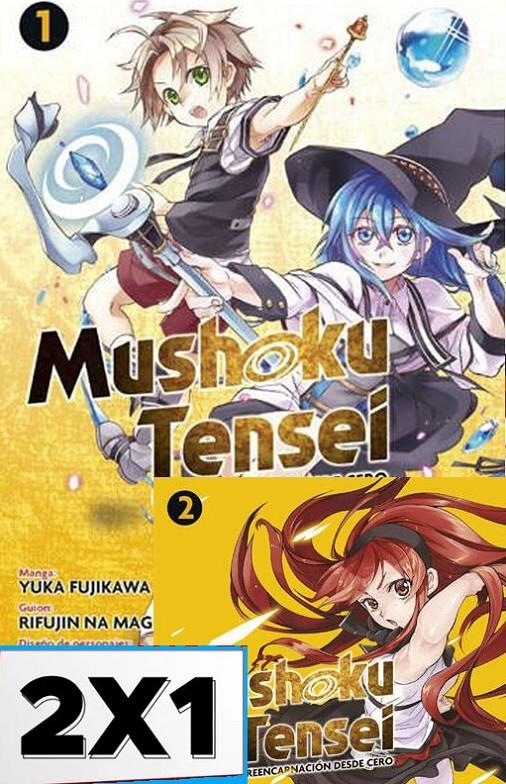 PACK MUSHOKU TENSEI 2 X 1 | 8424248927745 | YUKA FUJIKAWA - RIFUJIN NA MAGONOTE | Universal Cómics