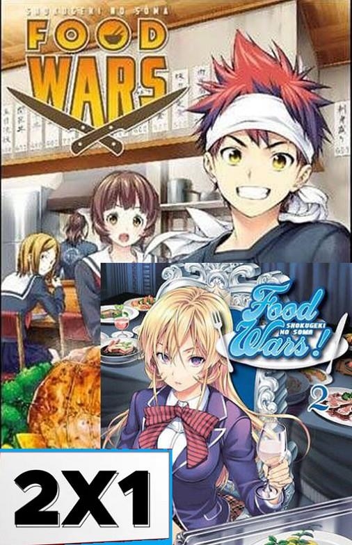 PACK FOOD WARS OFERTA 2 X 1 | 8424248927738 | YUTO TSUKUDA - SHUN SAEKI - YUKI MORISAKI | Universal Cómics